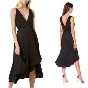 French Connection Black Midi Dress